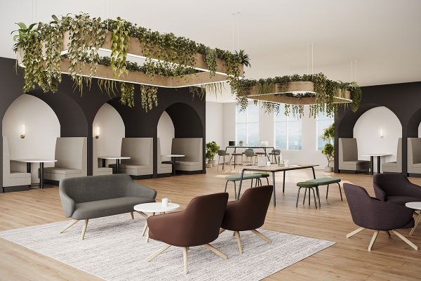 Astra office sofas and lounge chairs