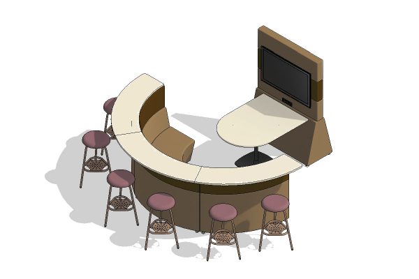 Video Conferencing & Presentation Set-Up featuring Connection Cubbi & Pype Stools
