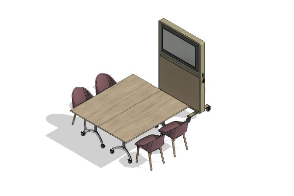 Video Conferencing & Presentation Set-Up featuring Hoop, Executive & Papillon