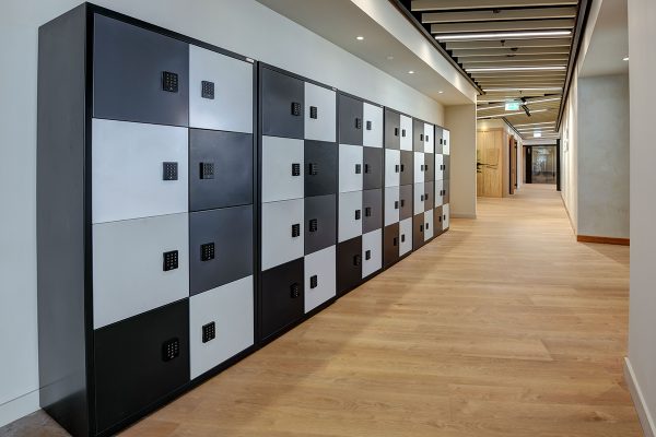Luxo metal office lockers