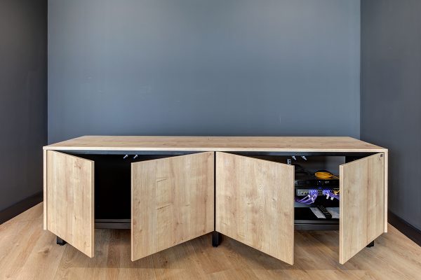 4 Door Office Sideboard Install