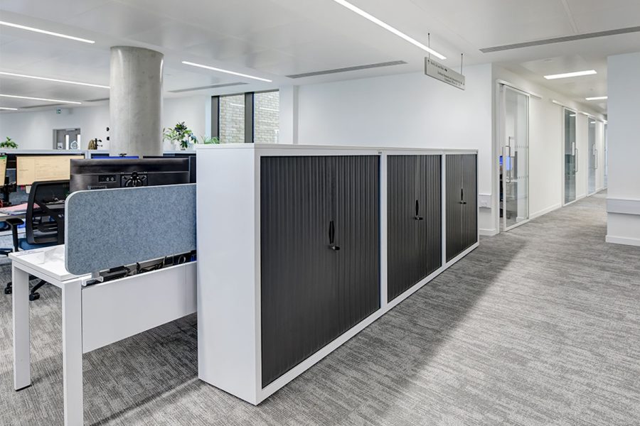 Office tambour storage units