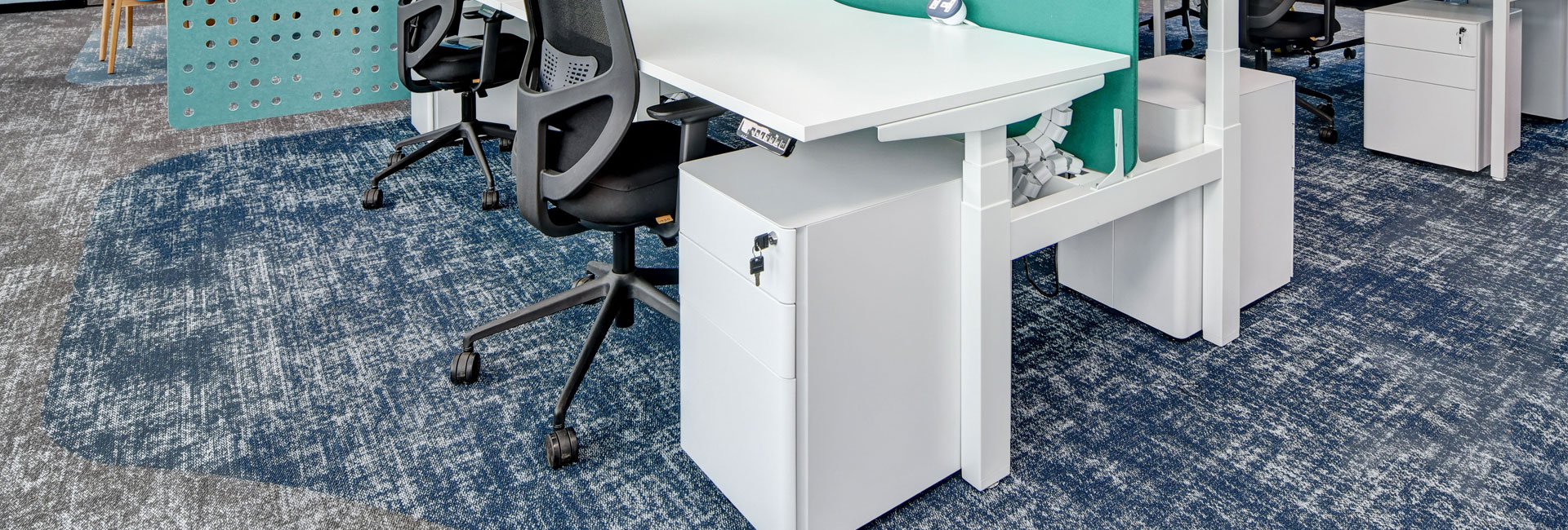 Contract office pedestal storage