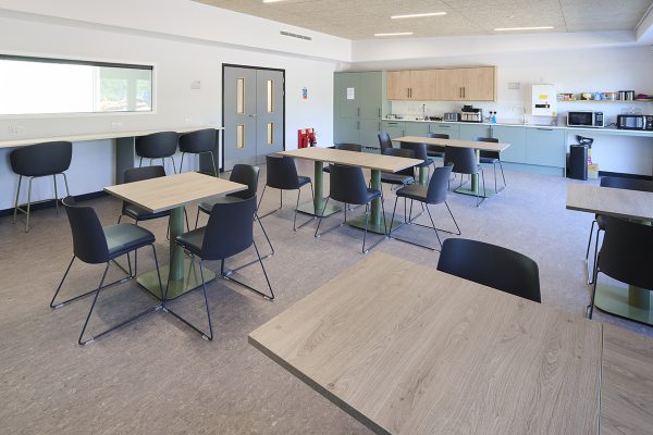 Staff canteen furniture with cafe tables