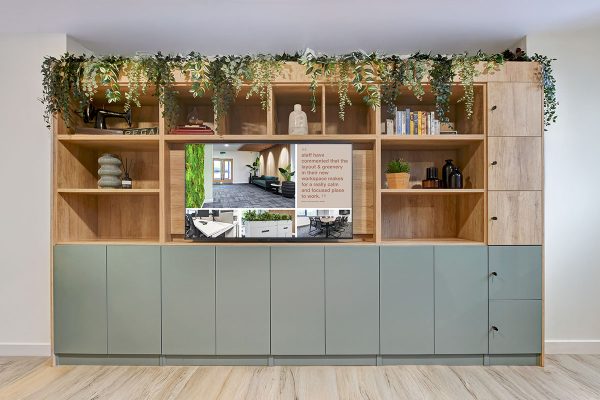 Match Storage Wall at Bradford Factory