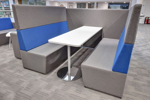 Fifteen 6 Person Dining Booth at Dacorum Council