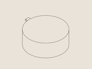 Dolly extra large office pouf