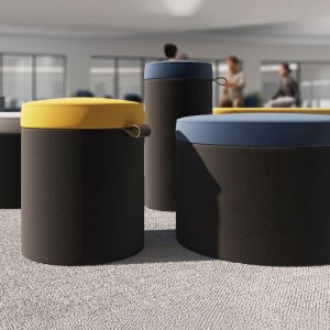 Dolly low office stools