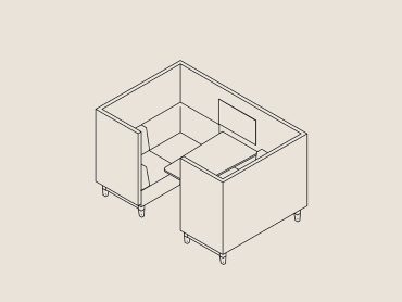 Fence 4 person media unit