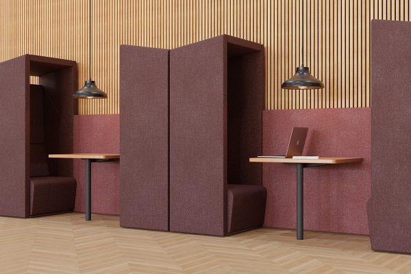 Fifteen 2 Person Meeting Booth with Canopy