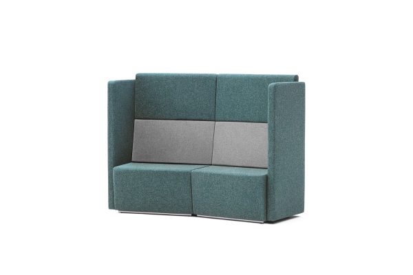 Fifteen 2 Seater Concave Sofa with Arms