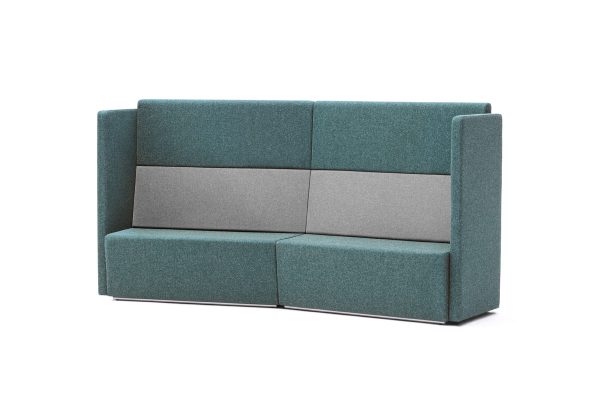 Fifteen 3 Seater Concave Sofa with Arms