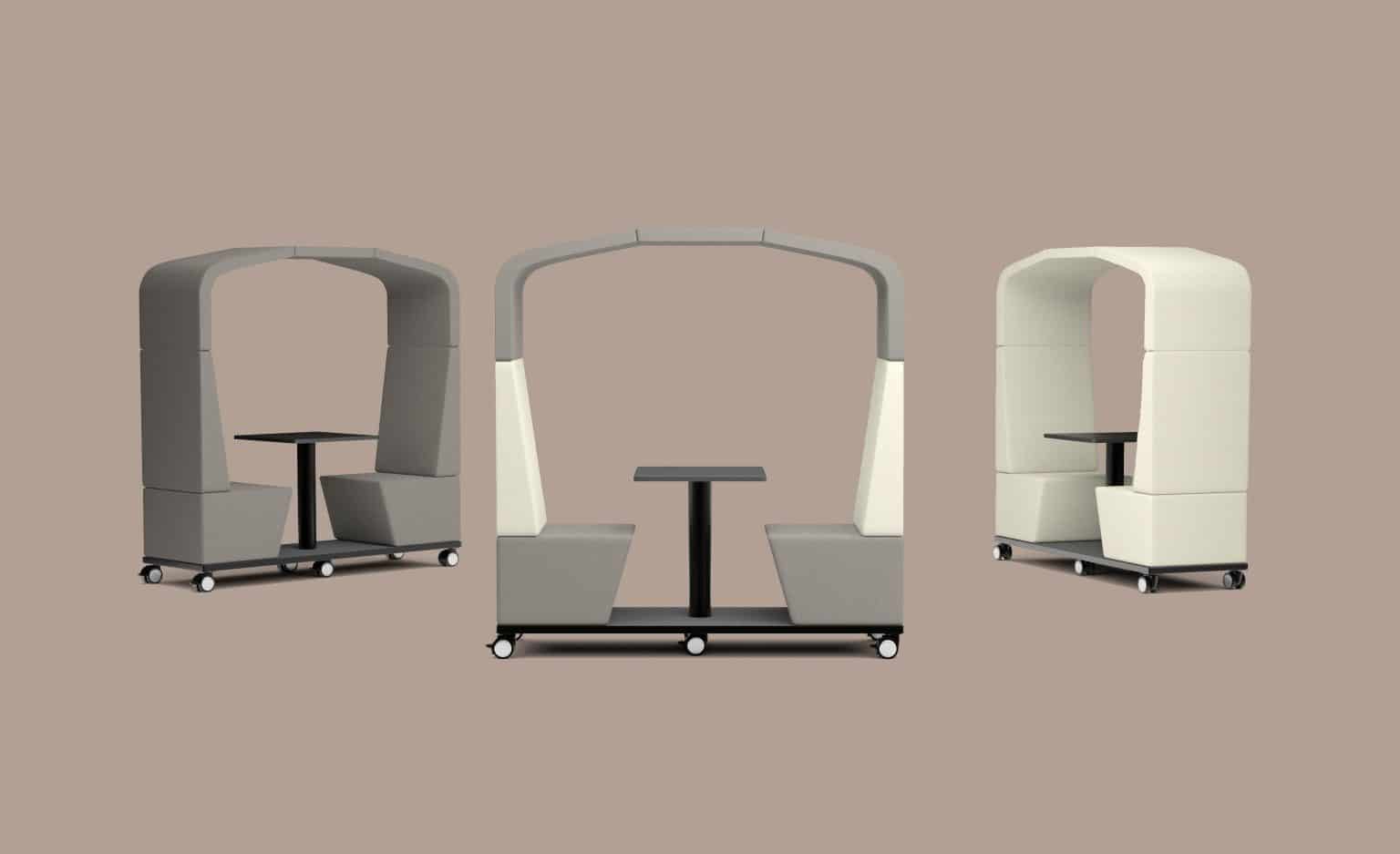 Fifteen Cabana Mobile Booths : Flexiform