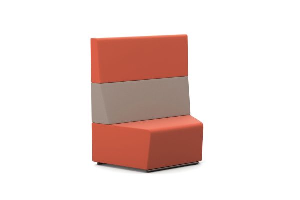 Fifteen High Back 45 Degree Internal Modular Sofa