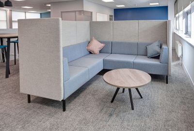 Fence high back corner sofa