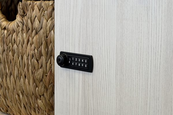 Match storage wall digital lock