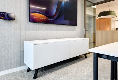 Metal Sideboard Storage at Hymans Robertson