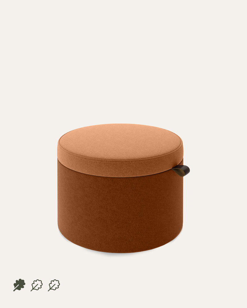 Dolly low office pouffe