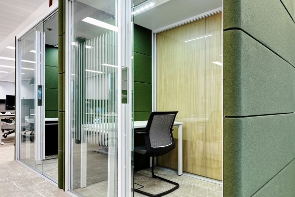 Solo work pods for agile working