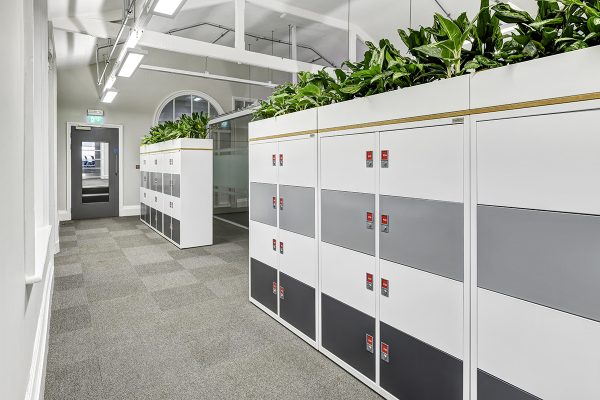 Freestor Accent Lockers with Storage Top Planter