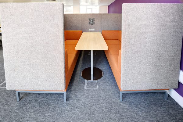 Fence 6 Person Booth at Visit Scotland