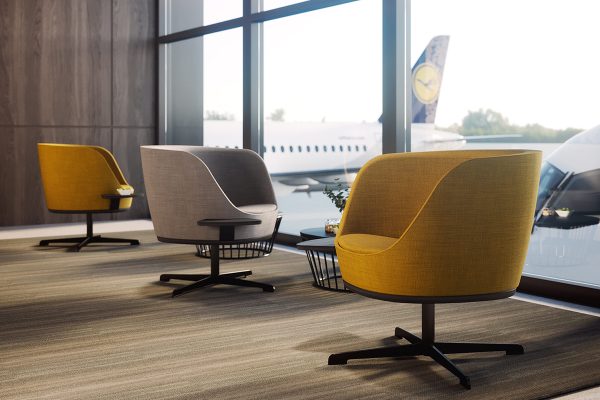 Dixi 4-Star Swivel Tub Chairs