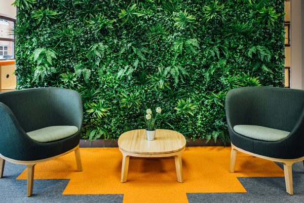 Dixi Low Back Tub Chairs and Coffee Table