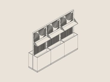 Harp office storage and shelving