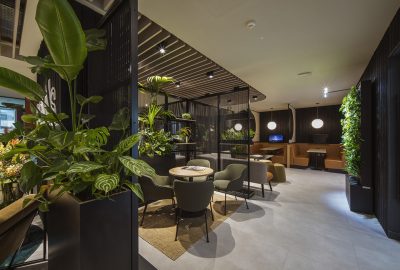 Harp office partitioning