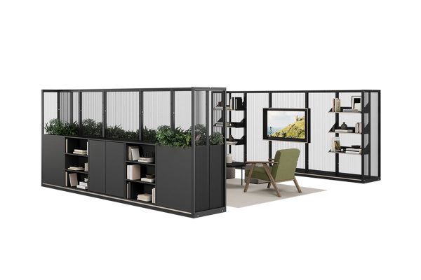 Harp Office Storage and Space Divider