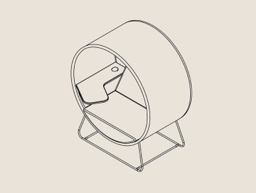 Kuppel solo work booth