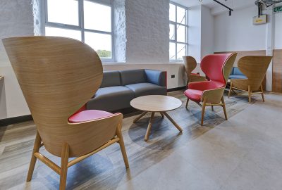 Hygge Lounge Chair, Omni Coffee Table & Tryst Sofa at Swizzels