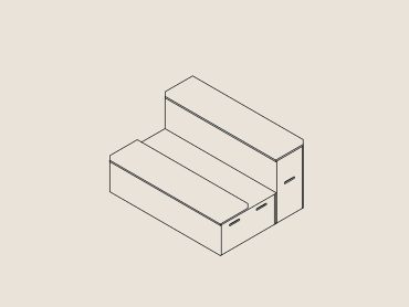 Module office bleacher seating