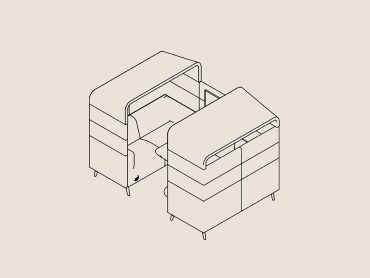 4 person meeting booths
