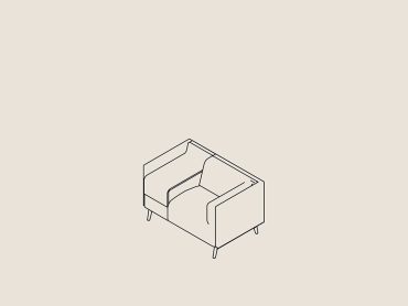 Tryst reception armchair