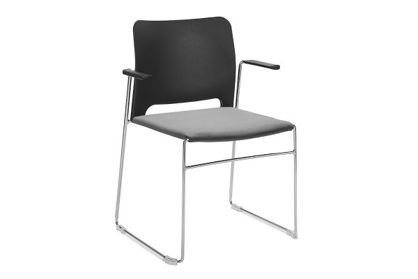 Stacking meeting chairs