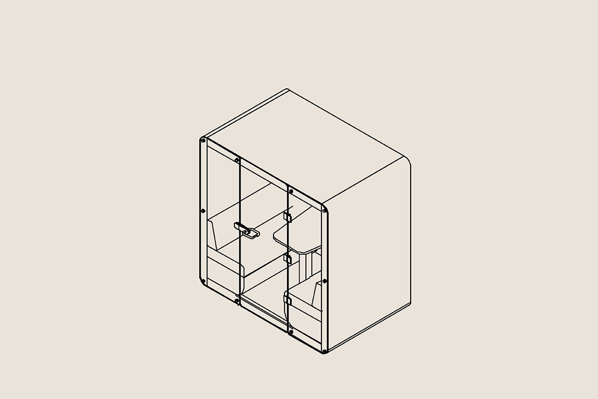 Bob 4 person office pods