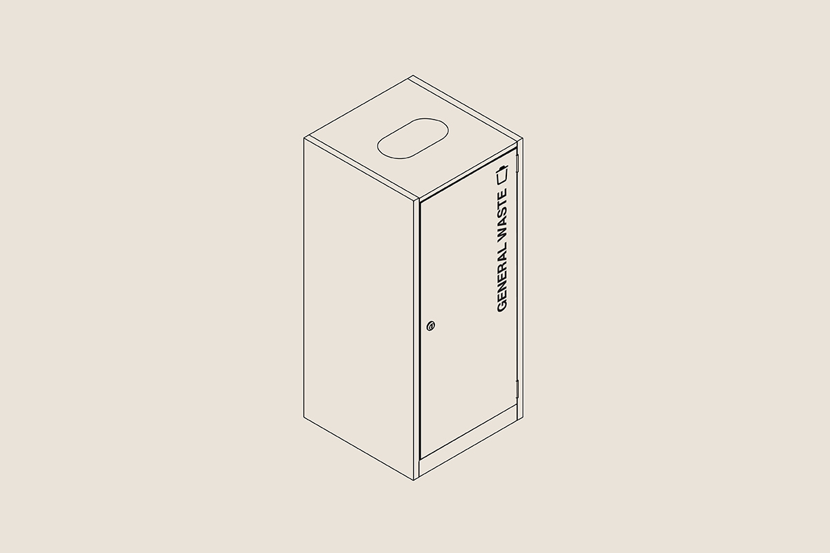 General Waste office bins