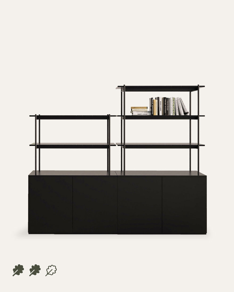Millie decorative office bookcase