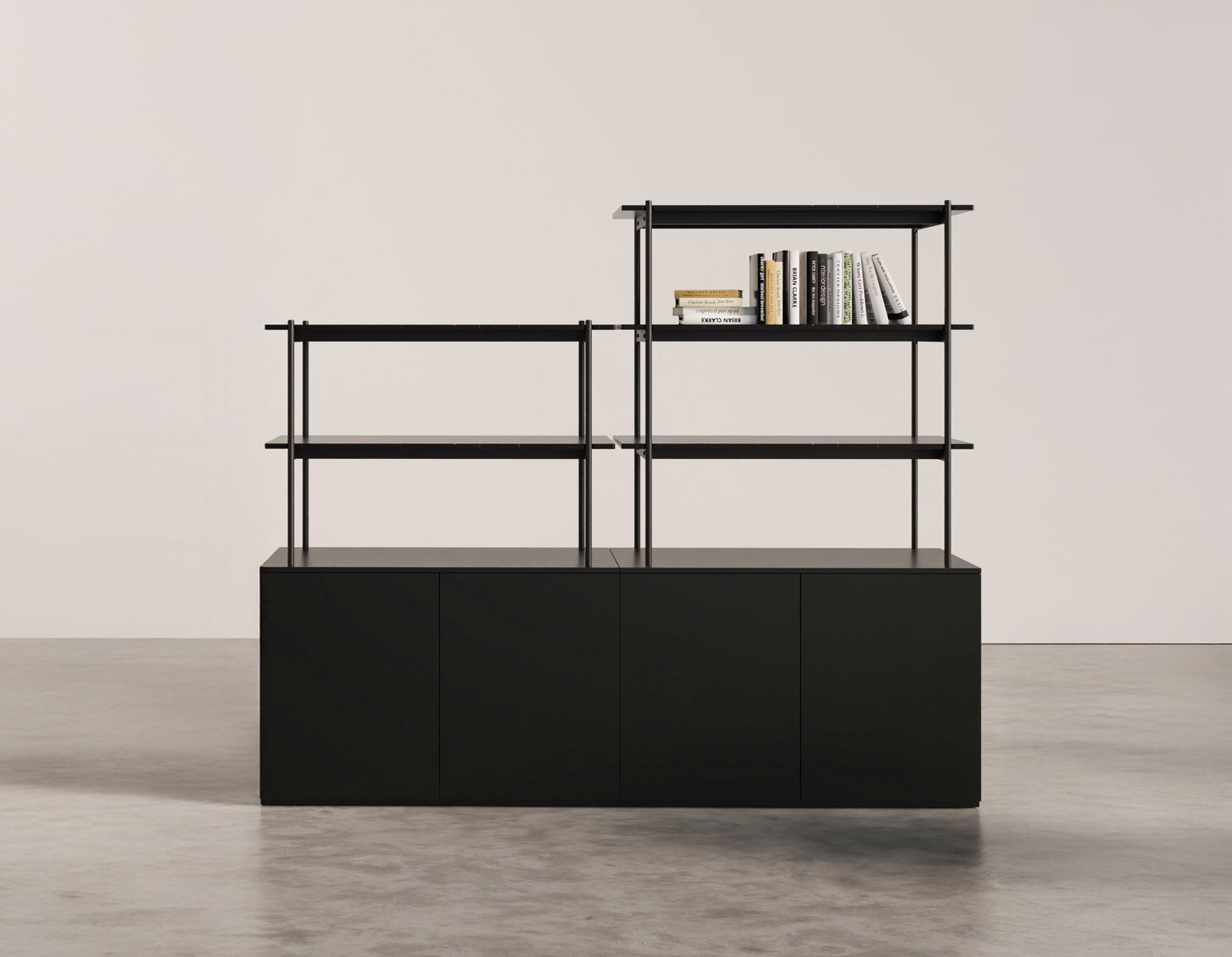 Millie office bookcase and office partioning