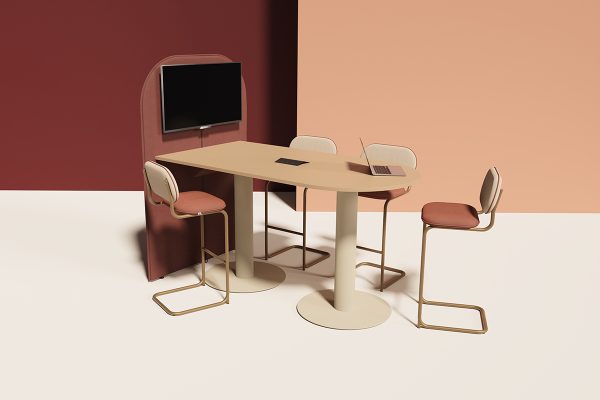 Piper Cantilever Office Stools