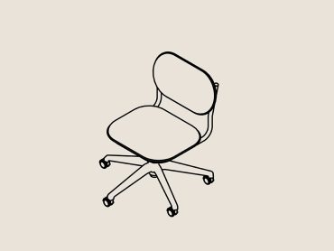 Piper collaborative work chair