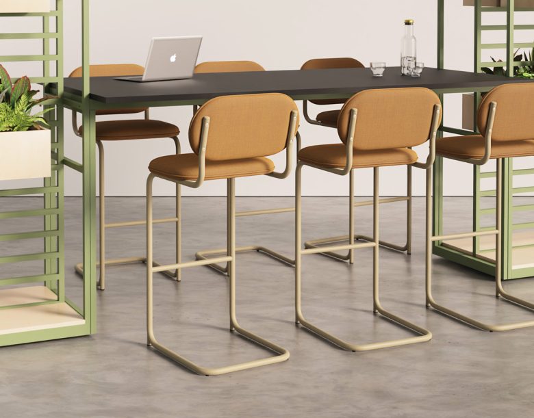 Piper collaborative work stools