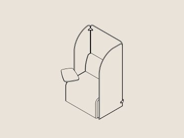 Sixteen 3 Artus Next Single Person Work Booth