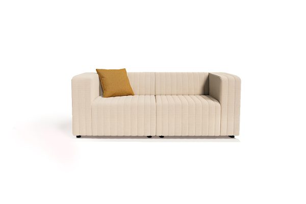 Quinn 2 seater office sofa