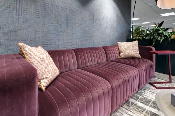 Quinn Modular Office Sofa at Scotland Showroom