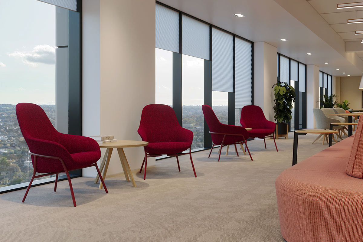 Arden high back breakout chair