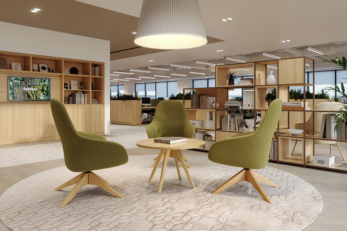 Reception Furniture - Media Wall, Partitioning and Reception Chairs