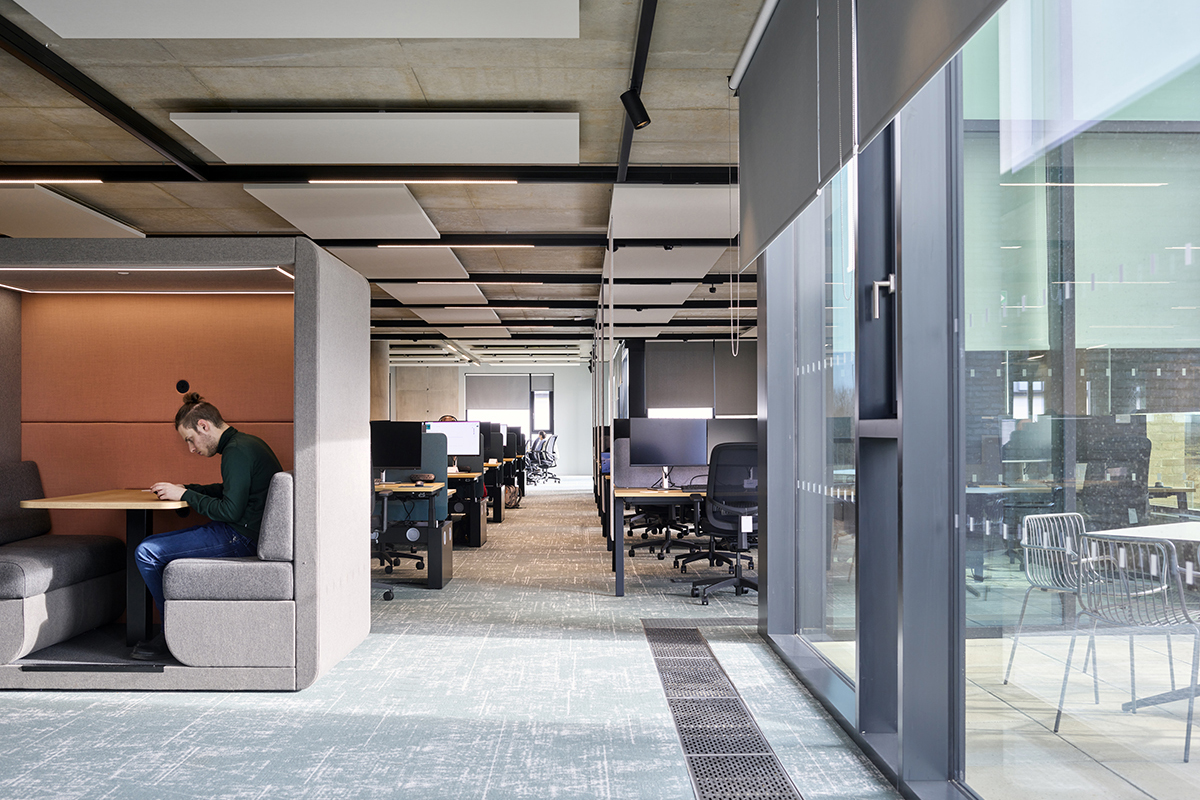 Bob Open Meeting Pods [Photo: David Cadzow]