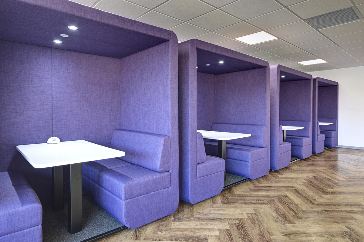 Bob Open 4 Person Pod at Horsforth School